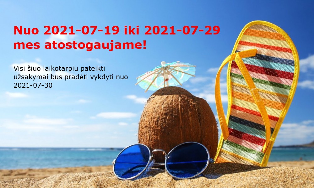 Atostogaujame